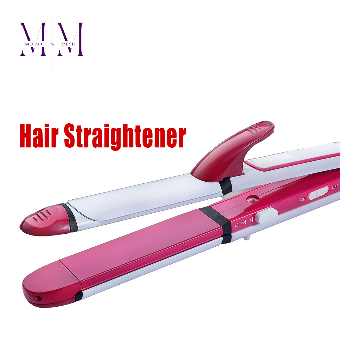 3 in 1 Hair Straightener - Hair curler - Hair Roller - Professional Hair Straightener Crimping with 360° Swivel Cord Perfect for All Hair Type